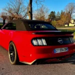 Ford Mustang 5.0 GT Cabriolet 2017 vu de l'arrière