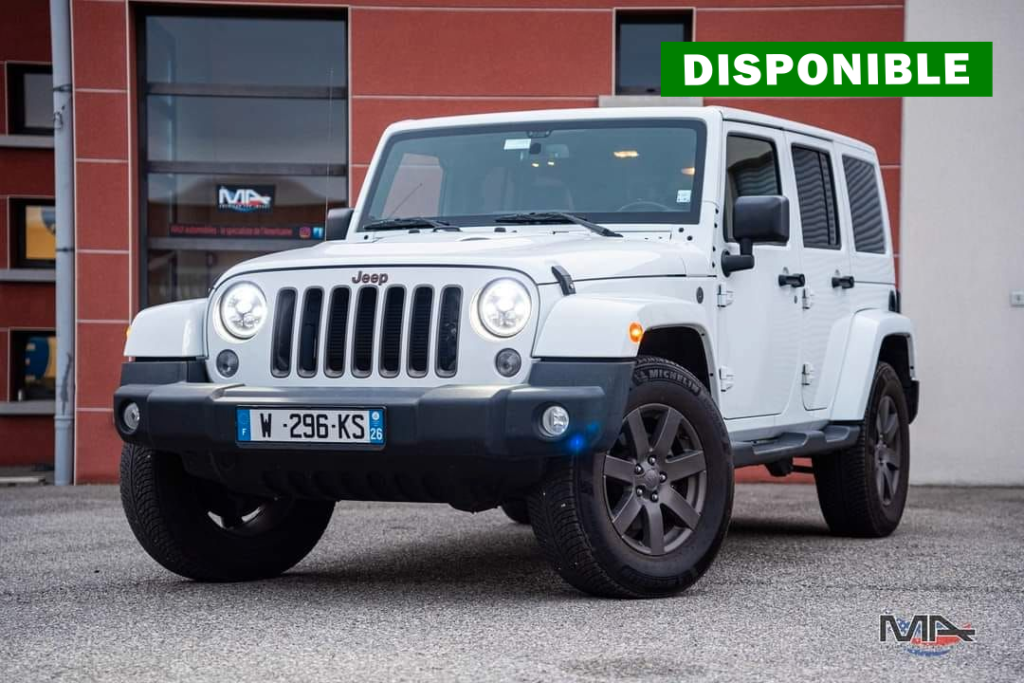 JEEP WRANGLER 3.6 V6 Sport 75th anniversaire - ETHANOL e85 vue avant